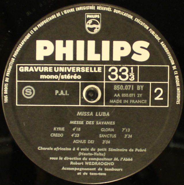 Philips 850.071 BY - Les Troubadours Du Roi Baudouin - Missa Lub - Image 4