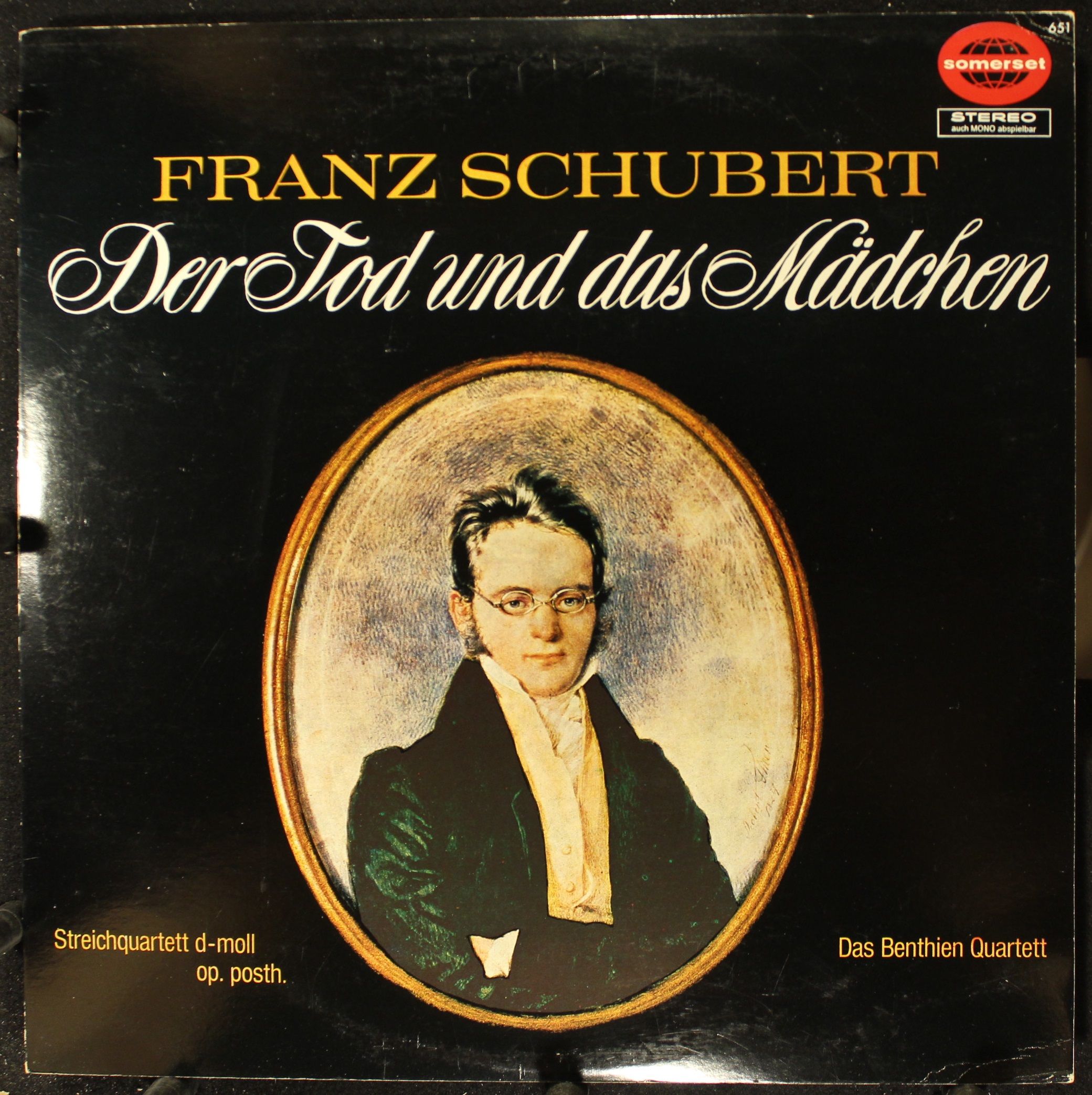 Somerset 651 - Franz Schubert, Benthien Quartet - Der Tod Und Da