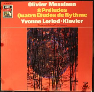 Erato C 065-28 229 - Olivier Messiaen, Yvonne Loriod - 8 Prélude