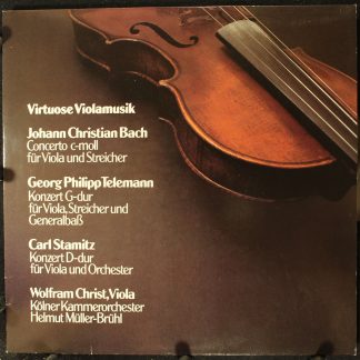 Schwann Musica Mundi VMS 2060 - Johann Christian Bach, Georg Phi