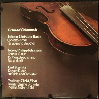 Schwann Musica Mundi VMS 2060 - Johann Christian Bach, Georg Phi