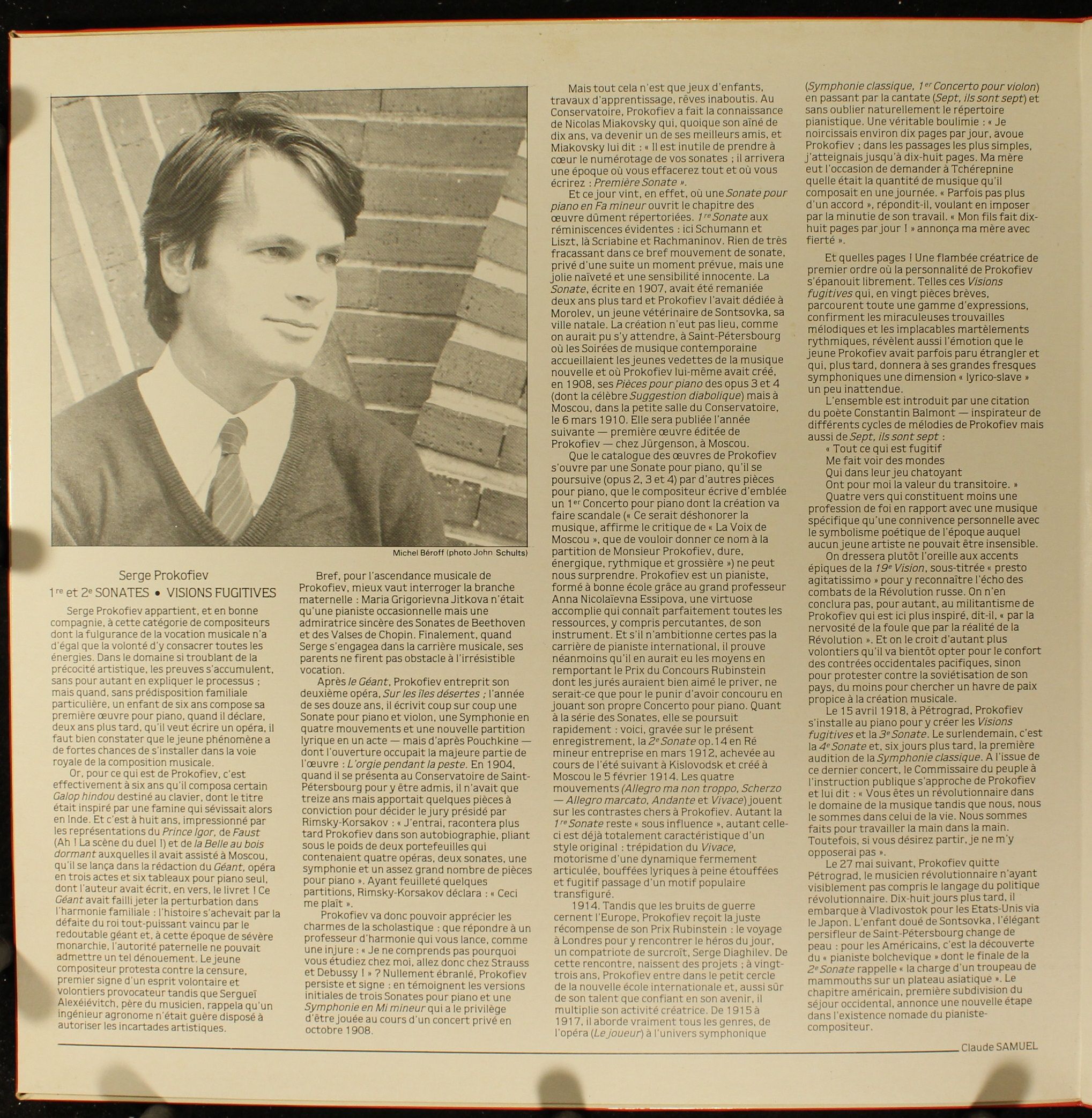 La Voix De Son Maître C 069-73102 - Sergei Prokofiev, Michel Bér - Image 3