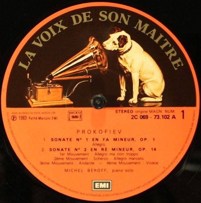 La Voix De Son Maître C 069-73102 - Sergei Prokofiev, Michel Bér - Image 5