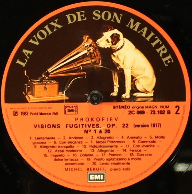La Voix De Son Maître C 069-73102 - Sergei Prokofiev, Michel Bér - Image 6