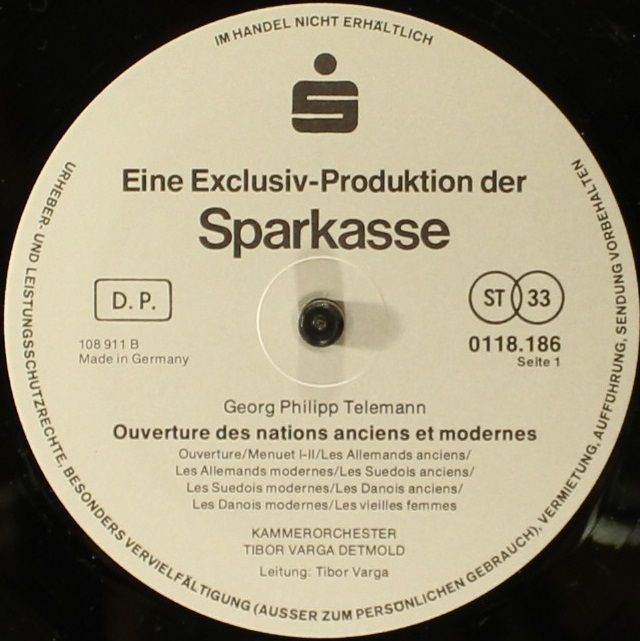 Not On Label 0118.186 - Georg Philipp Telemann, Franz Schubert, - Image 3