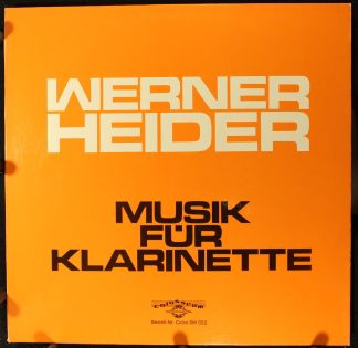 Colosseum Colos SM 552 - Werner Heider - Musik Für Klarinette
