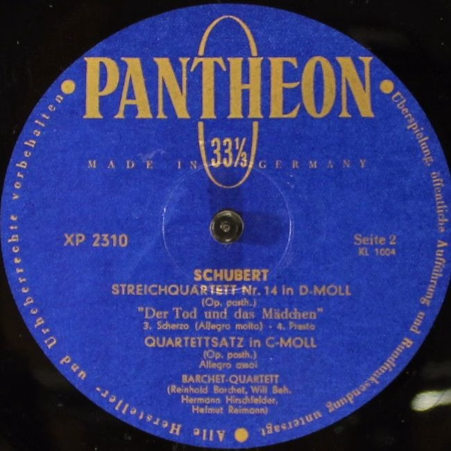 Opera 1027 - Franz Schubert - Streichquartett Nr.14 D-moll Op. P - Image 4