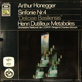 EMI Electrola 1 C 065-28 228 - Arthur Honegger, Henri Dutilleux,