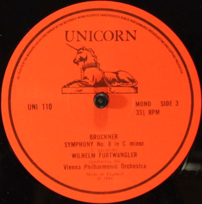 Unicorn Records (3) UNI 109/10 - Anton Bruckner, Wiener Philharm - Image 7