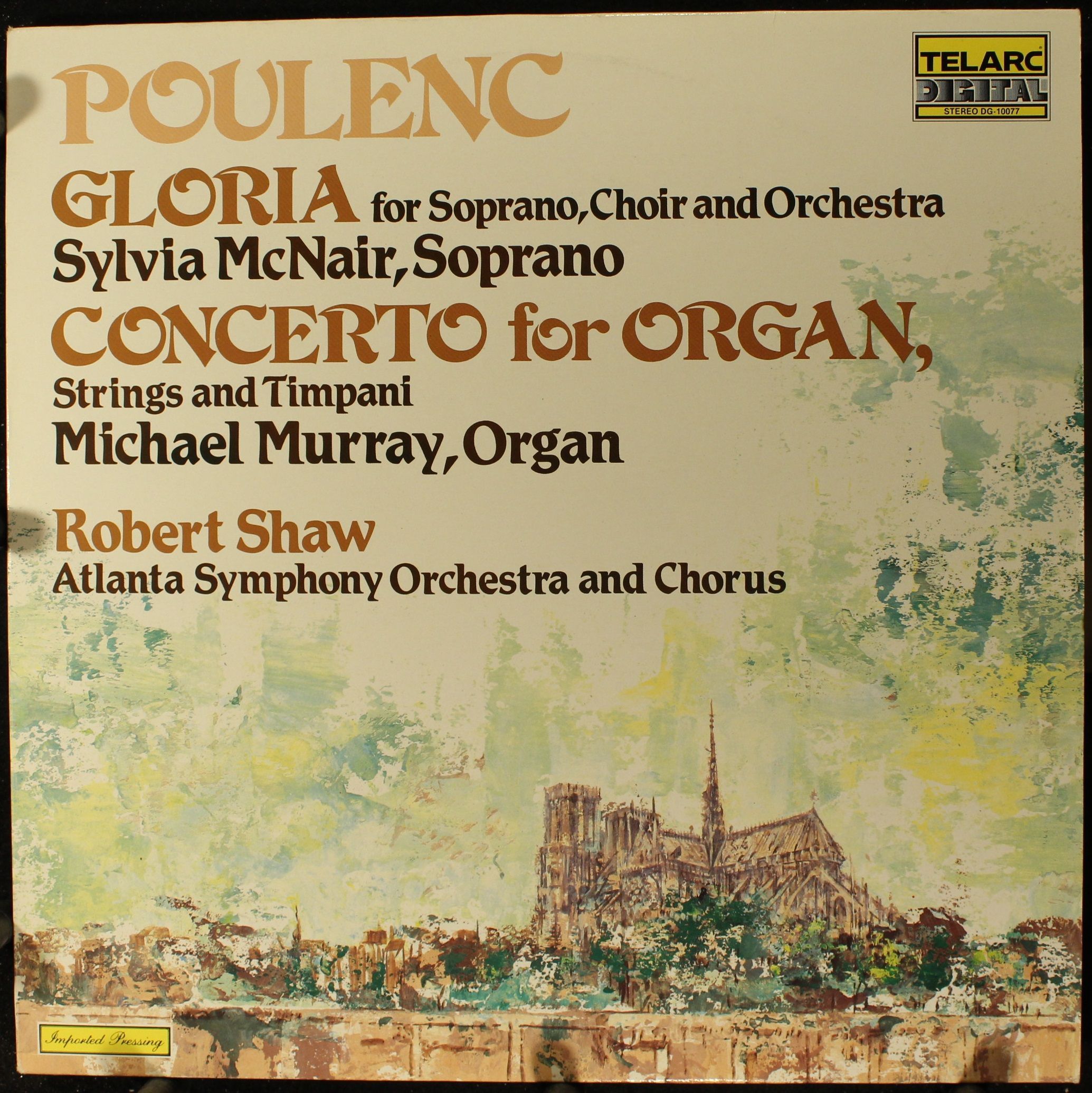 Telarc DG-10077 - Francis Poulenc, Robert Shaw, Atlanta Symphony - Image 2