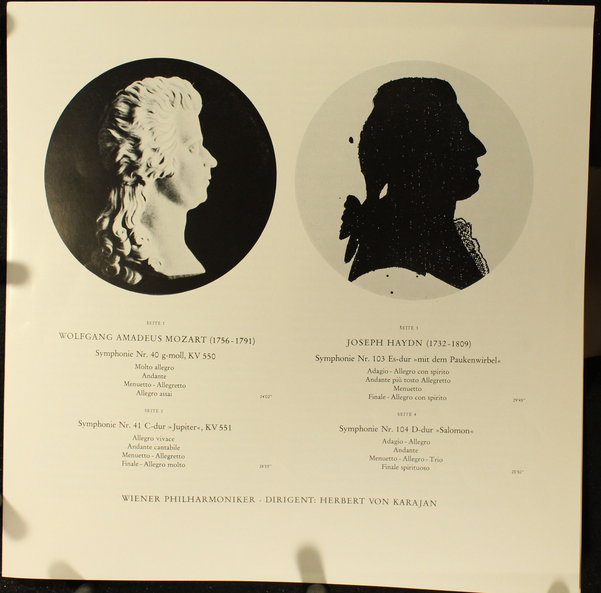 DECCA DK 11535/1-2 - Herbert von Karajan, Wiener Philharmoniker, - Image 3