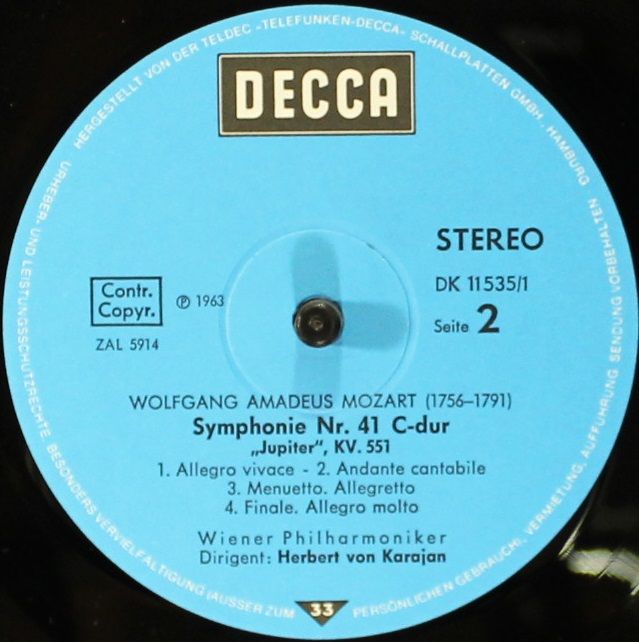 DECCA DK 11535/1-2 - Herbert von Karajan, Wiener Philharmoniker, - Image 5