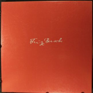 Not On Label 12 Pal 4779/84 - Giuseppe Verdi, Fritz Busch, Loren