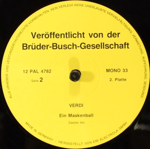 Not On Label 12 Pal 4779/84 - Giuseppe Verdi, Fritz Busch, Loren - Image 8