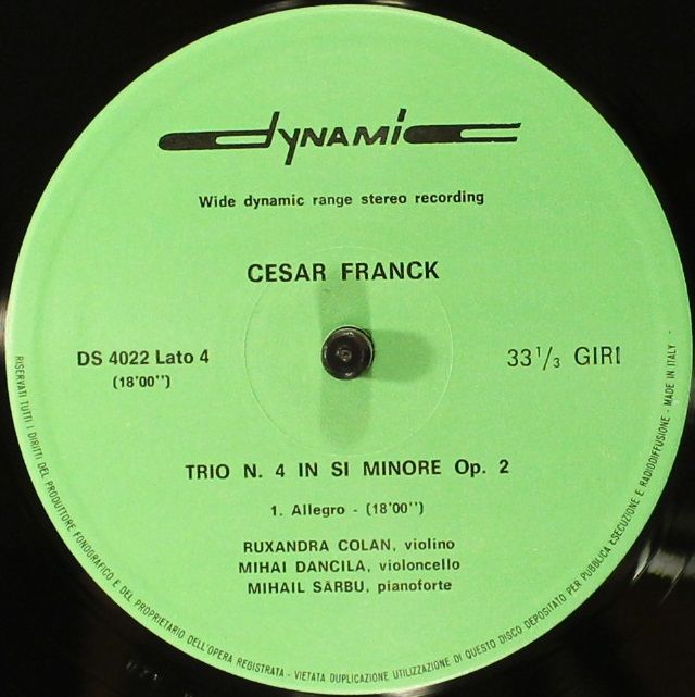 Dynamic (4) DS 4021 - 4022 - 4023 - César Franck - Opera Integra - Image 8