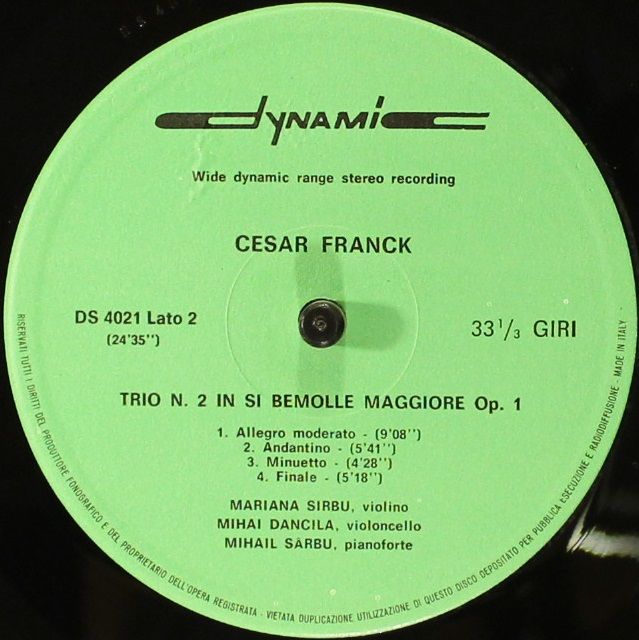 Dynamic (4) DS 4021 - 4022 - 4023 - César Franck - Opera Integra - Image 9