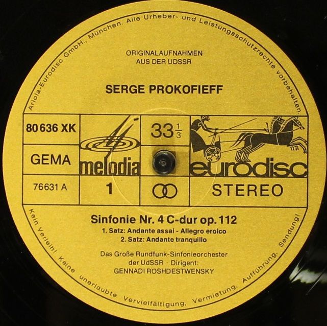 Eurodisc 80640XK - Sergei Prokofiev - Die Sinfonien 1-7 - Image 9