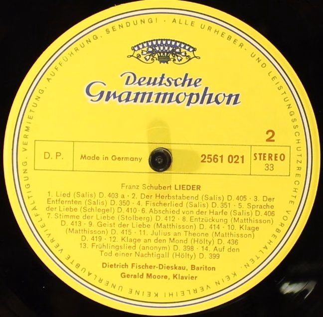 Deutsche Grammophon 2720 022 - Franz Schubert, Dietrich Fischer- - Image 22