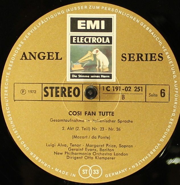 His Master's Voice 1 C 191-02249 / 52 - Wolfgang Amadeus Mozart, - Image 8