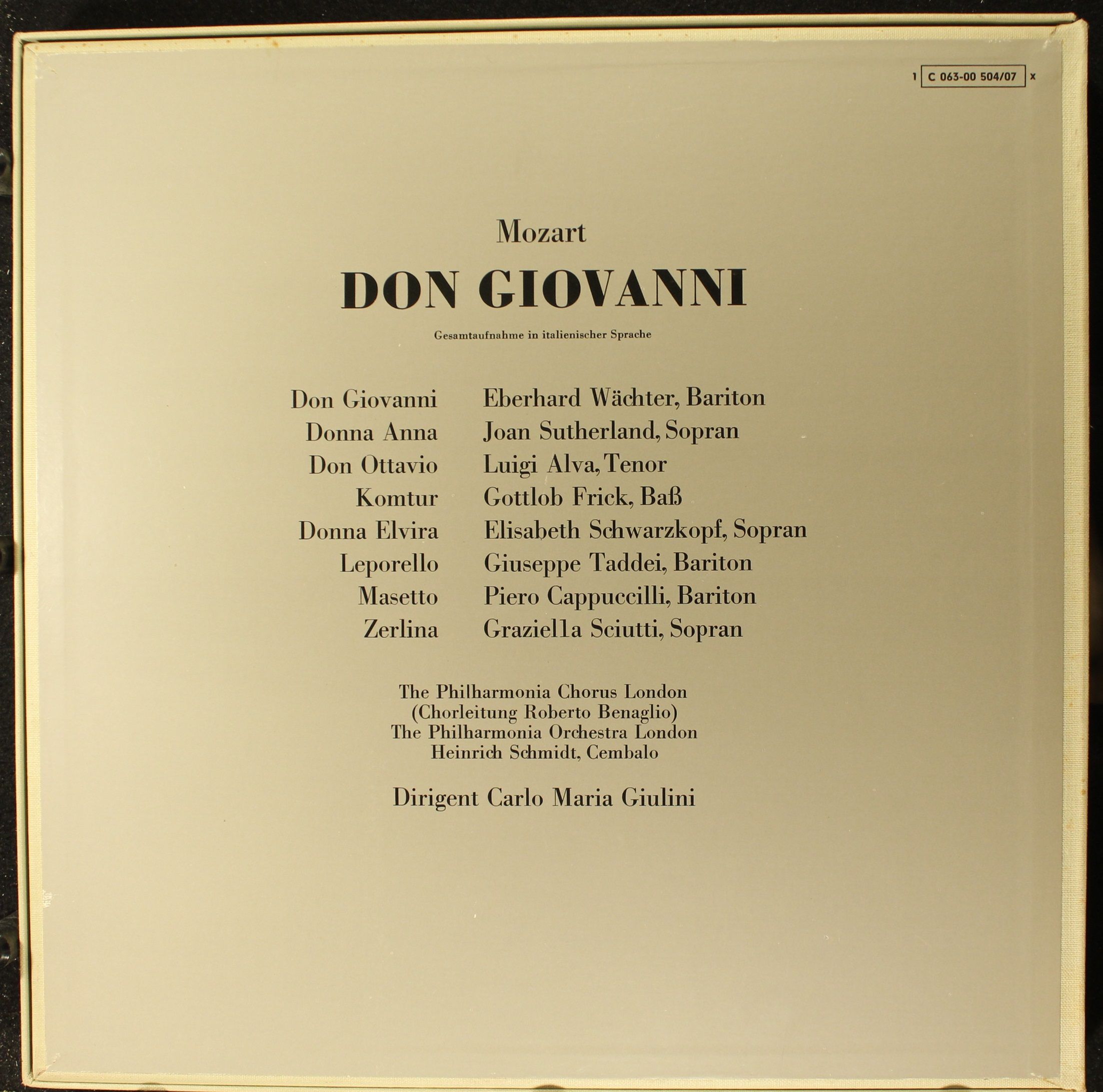 Die Stimme Seines Herrn 1C 149-00 504/07 - Wolfgang Amadeus Moza - Image 2