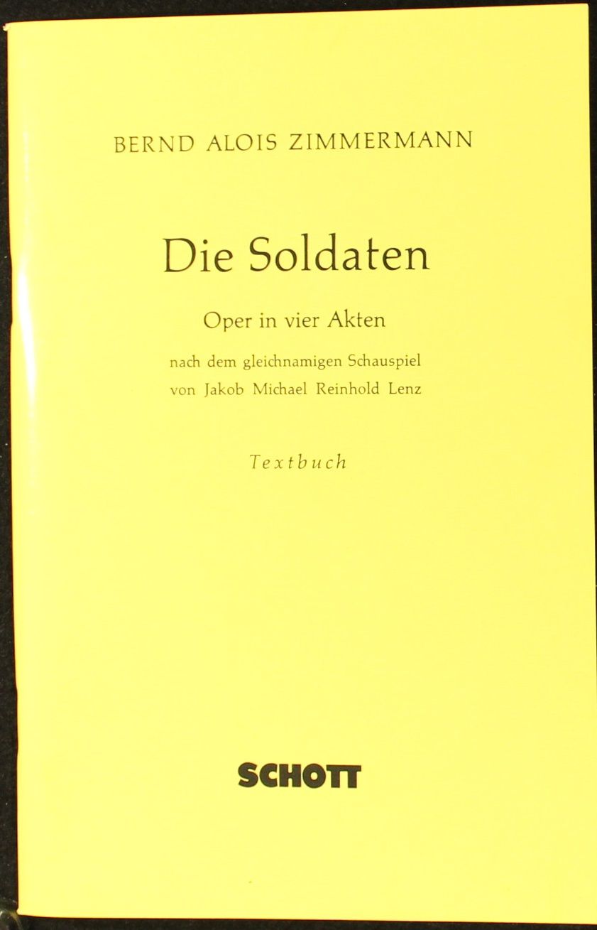 WERGO WER 60030 - Bernd Alois Zimmermann - Die Soldaten - Image 11