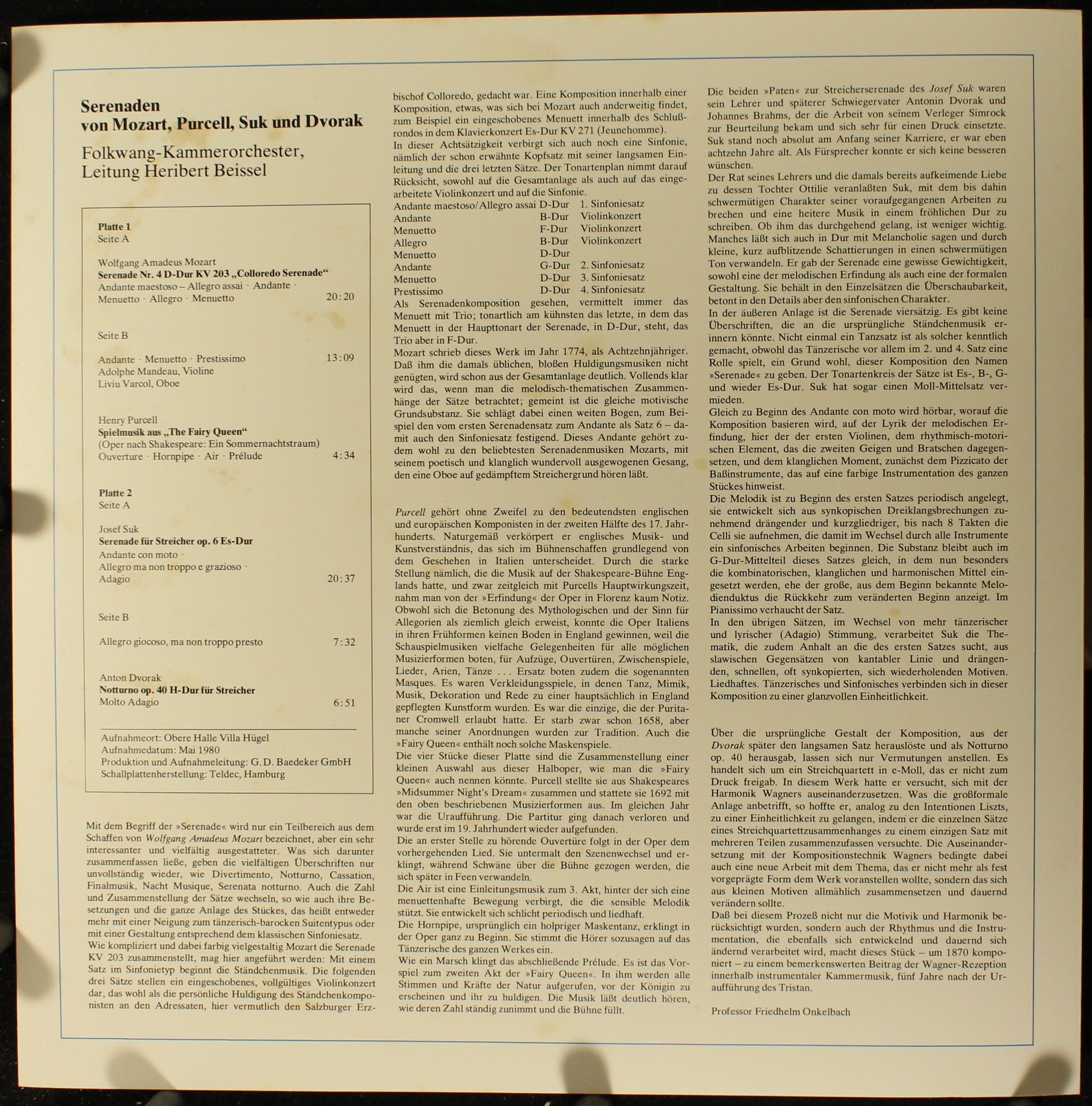 Musik auf Villa Hügel 66.30031 - Wolfgang Amadeus Mozart, Henry - Image 3