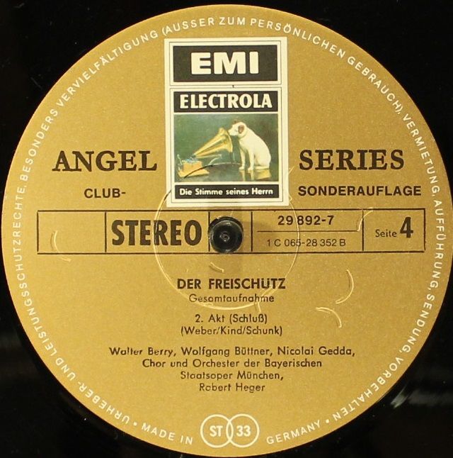 Die Stimme Seines Herrn 29 892-7 - Carl Maria Von Weber, Birgit - Image 5