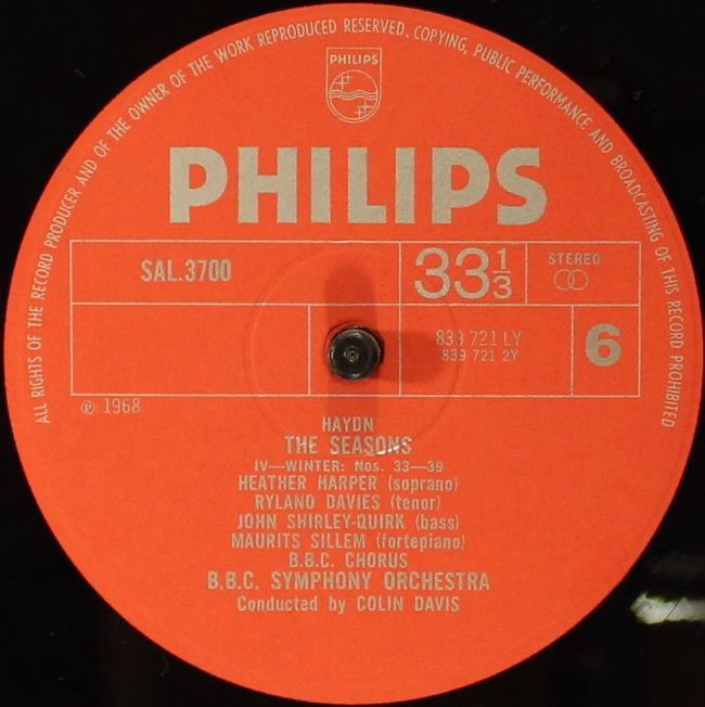 Philips 839 719/21 LY - Joseph Haydn, Sir Colin Davis - The Seas - Image 10
