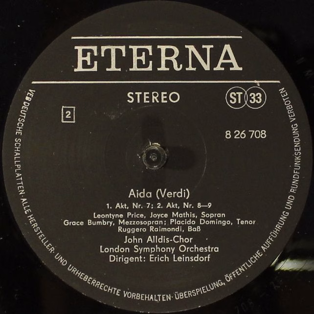 Eterna 8 26 708-710 - Giuseppe Verdi, Leontyne Price - Aida - Image 5