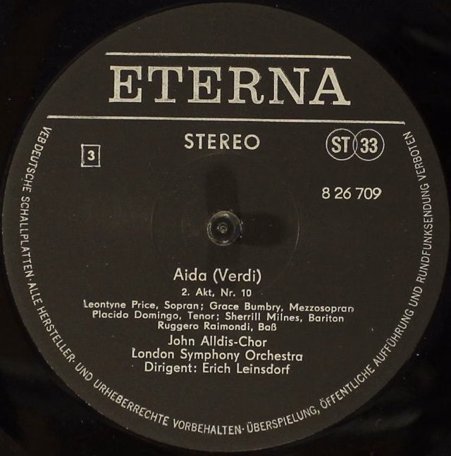 Eterna 8 26 708-710 - Giuseppe Verdi, Leontyne Price - Aida - Image 6