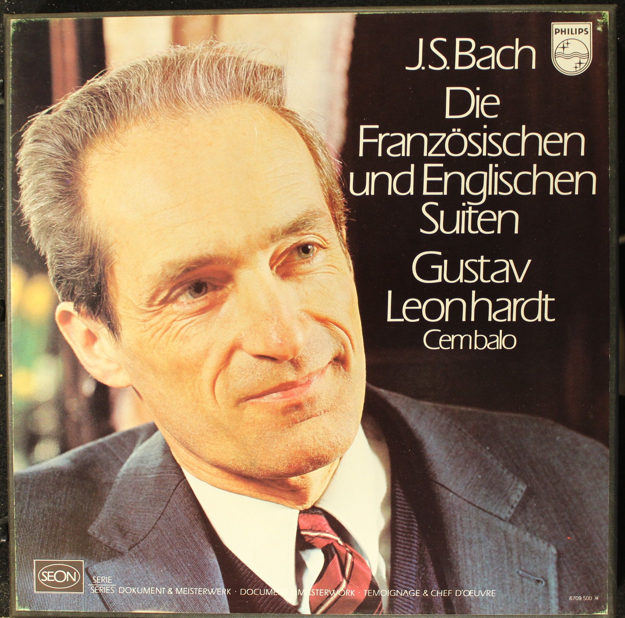 Philips 6709 500 - Johann Sebastian Bach, Gustav Leonhardt - Die