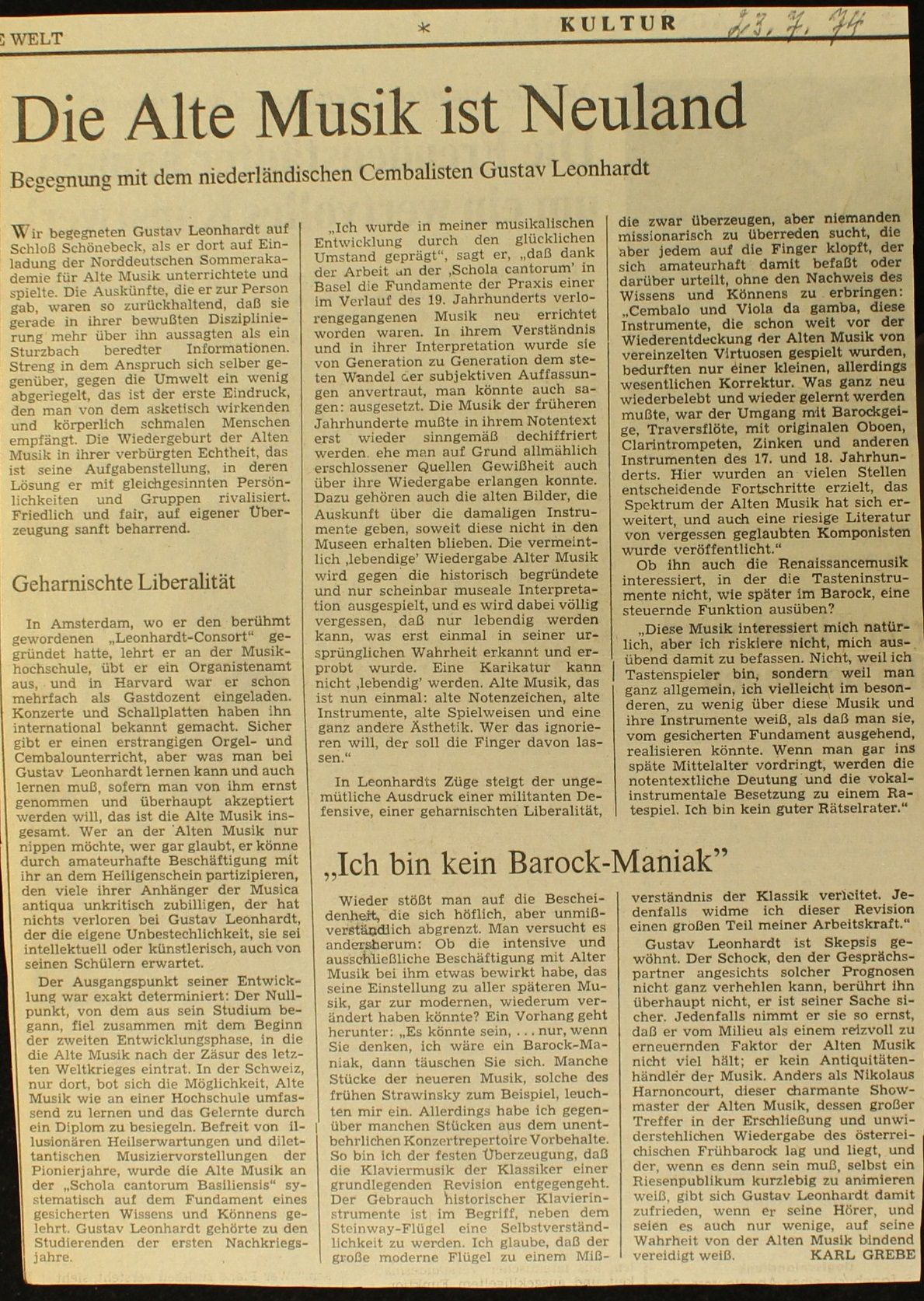 Philips 6709 500 - Johann Sebastian Bach, Gustav Leonhardt - Die - Image 6