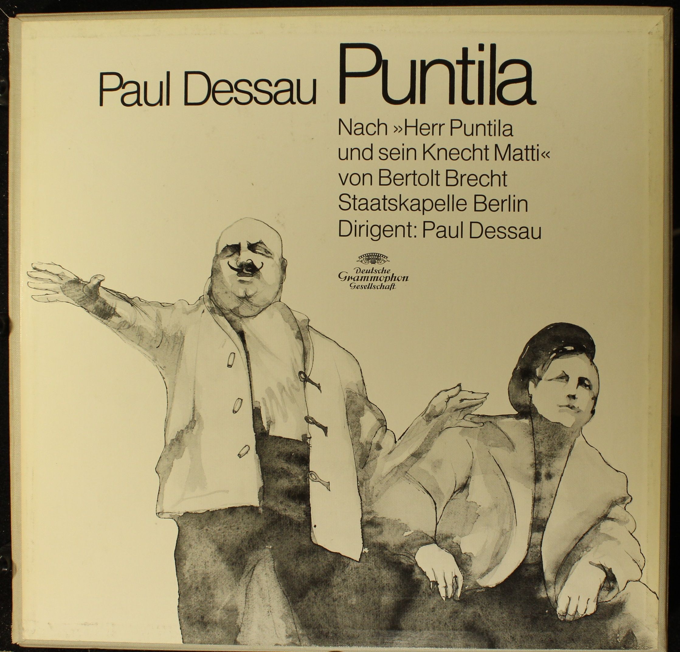 Deutsche Grammophon 139 280~81 SLPM - Paul Dessau, Bertolt Brech