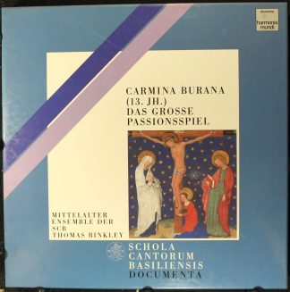 Deutsche Harmonia Mundi 1C 165 16-9507-3 - Schola Cantorum Basil