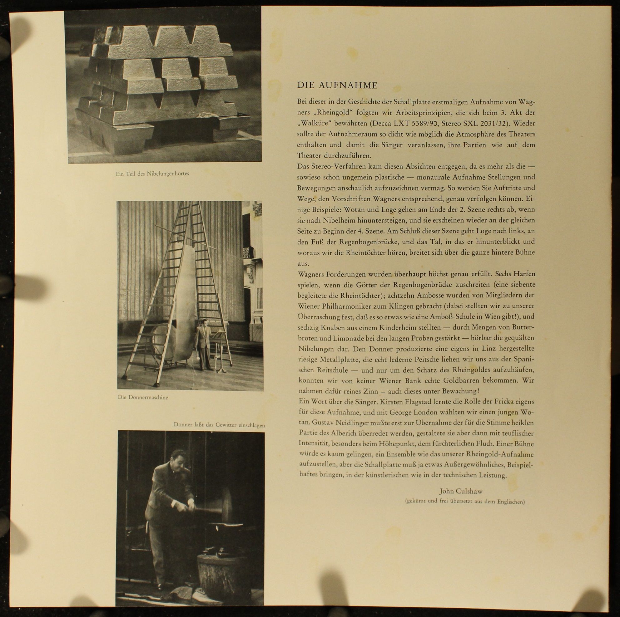 DECCA SXL 2101/03-B - Wiener Philharmoniker, Georg Solti - Das R - Image 4