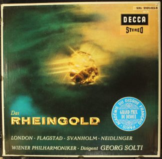 DECCA SXL 2101/03-B - Wiener Philharmoniker, Georg Solti - Das R