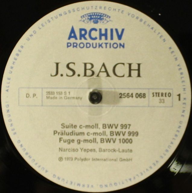 Archiv Produktion 2722 012 - Johann Sebastian Bach - Kammermusik - Image 5