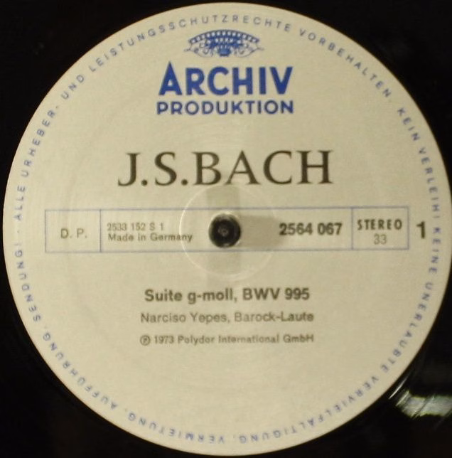 Archiv Produktion 2722 012 - Johann Sebastian Bach - Kammermusik - Image 8