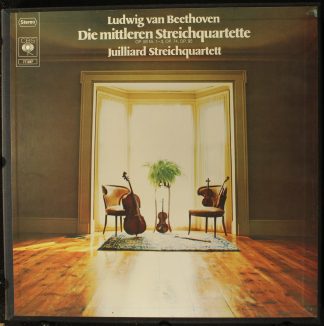 CBS 77 387 - Ludwig van Beethoven, Juilliard String Quartet - Di