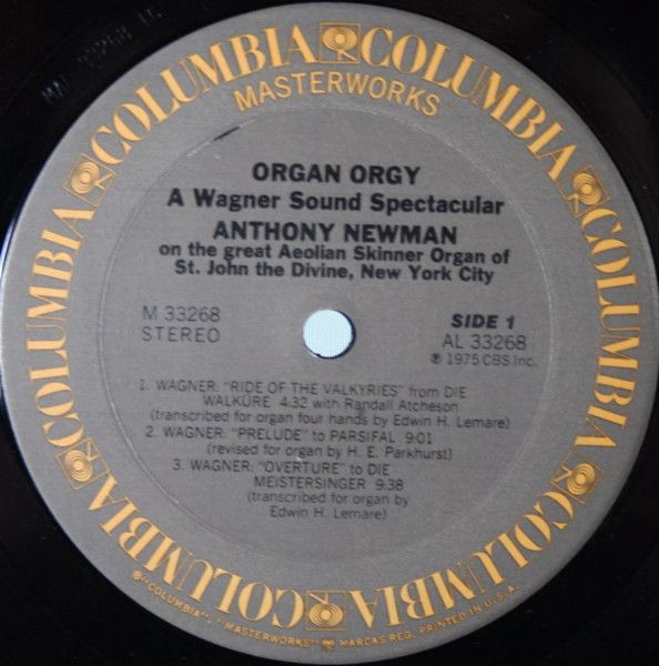 Columbia Masterworks M 33268 - Richard Wagner, Anthony Newman - - Image 3