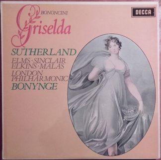DECCA SET 352 - Giovanni Bononcini, Joan Sutherland, Lauris Elms