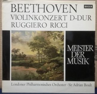 DECCA MD 1055 - Ludwig van Beethoven, Ruggiero Ricci, London Phi