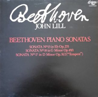 Enigma Records (8) VAR 1002 - Ludwig Van Beethoven, John Lill -