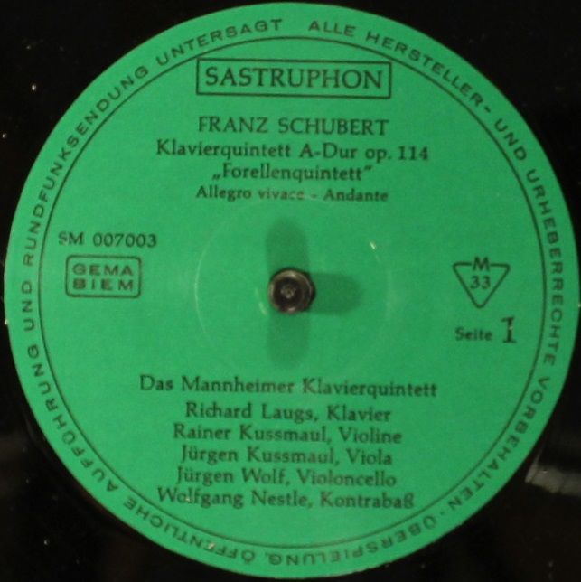 Sastruphon SM 007 003 - Franz Schubert, The Richard Laugs Piano - Image 3