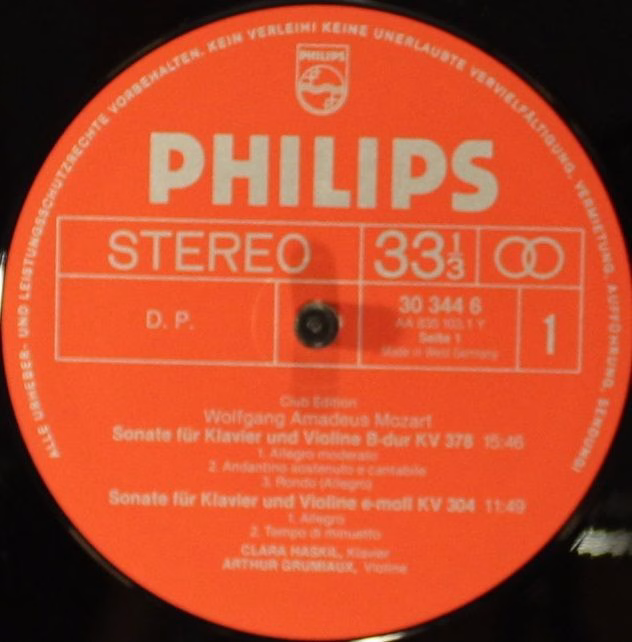 Philips 30 343 8 - Wolfgang Amadeus Mozart - Mozart-Edition 6 / - Image 15