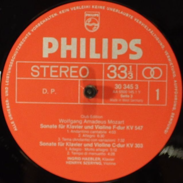Philips 30 343 8 - Wolfgang Amadeus Mozart - Mozart-Edition 6 / - Image 16