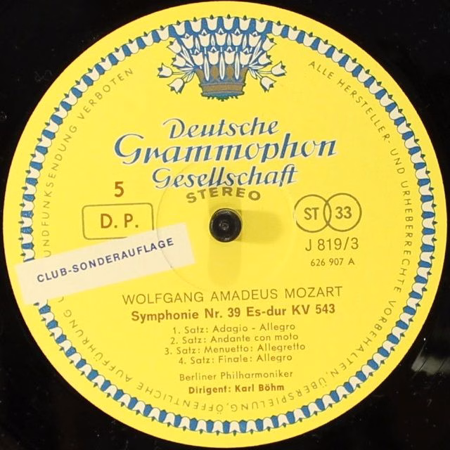 Deutsche Grammophon J 819 - Wolfgang Amadeus Mozart - Die Grosse - Image 7