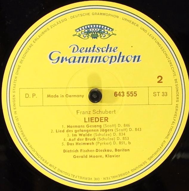 Deutsche Grammophon 2720 006 - Franz Schubert, Dietrich Fischer- - Image 10