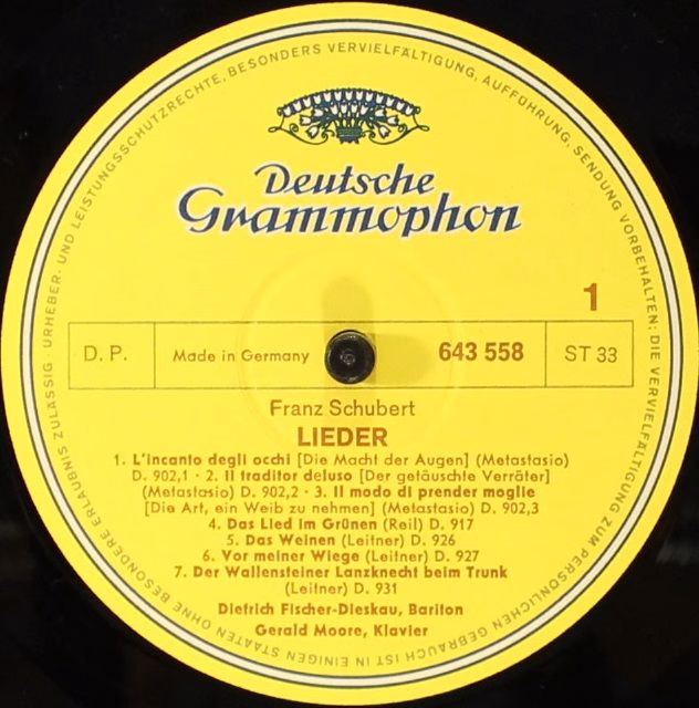 Deutsche Grammophon 2720 006 - Franz Schubert, Dietrich Fischer- - Image 11