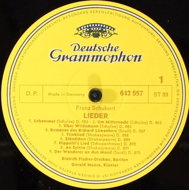 Deutsche Grammophon 2720 006 - Franz Schubert, Dietrich Fischer- - Image 25